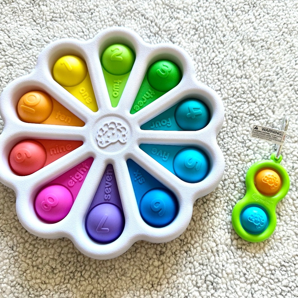 Fat Brain Toys sensory fidget toys set of 2